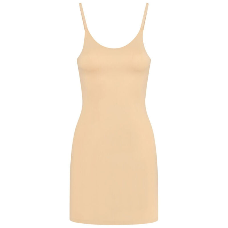 BYE-BRA - SINGLE VESTIDO INVISIBLE BEIGE TALLA XL