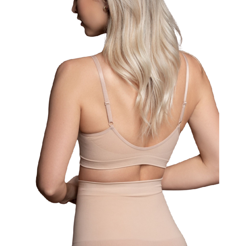 BYE-BRA - MEDIUM CONTROL SUJETADOR SIN COSTURAS NEGRO TALLA L