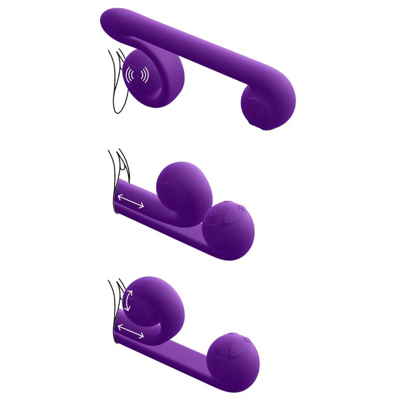 SNAIL VIBE - VIBRATORE MULTI-AZIONE LILLA