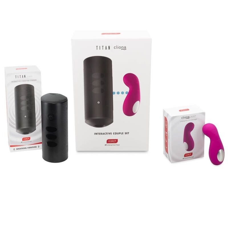 KIIROO - COPPIA LILLA TITAN E CLIONA
