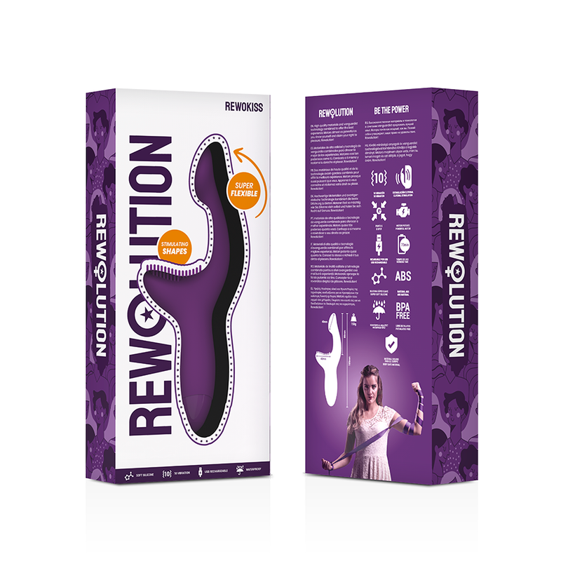 REWOLUTION - REWOKISS STIMOLATORE VIBRANTE PUNTO VISTA