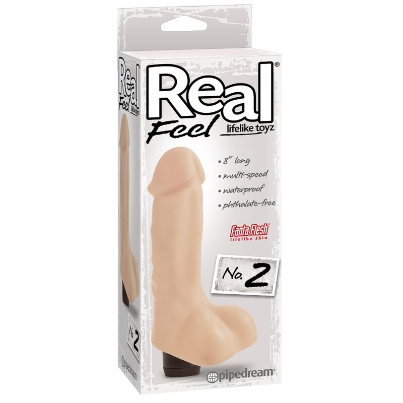 SENSAZIONE REALE - VIBRATORE TOYZ REALISTICO NUMERO 2 NATURALE