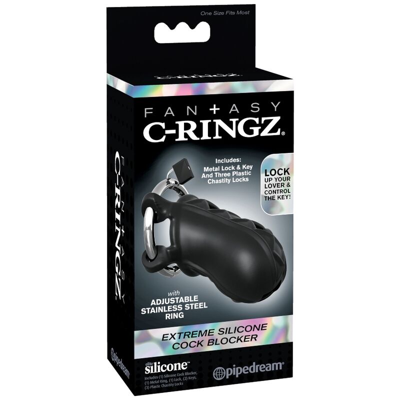 FANTASY C-RINGZ - GABBIA PER PENE IN SILICONE SENSUALE