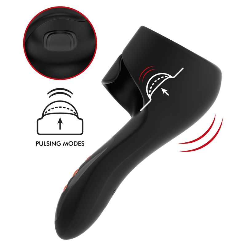 JAMYJOB - MASTURBATORE PULSAR CON MODALITÀ VIBRAZIONE E PULSAZIONE