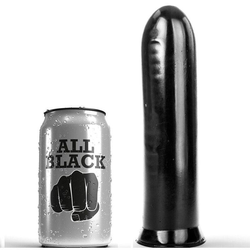 TUTTO NERO - DILDO NERO 19 CM