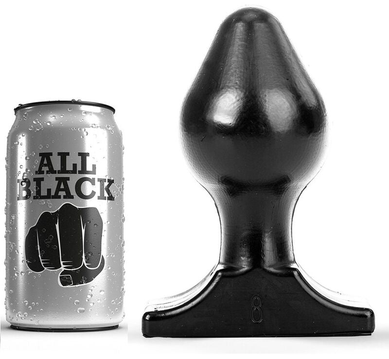 TUTTO NERO - PLUG ANALE 16X8 CM