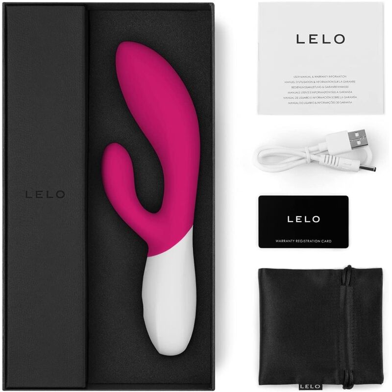 LELO - INA WAVE 2 VIBRATORE DI LUSSO SPECIALE FUCSIA MOTION