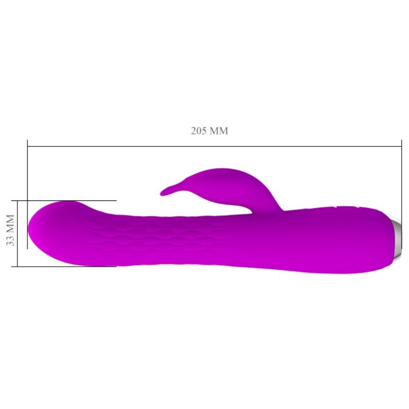 PRETTY LOVE - VIBRATORE ROTANTE RICARICABILE MOLLY