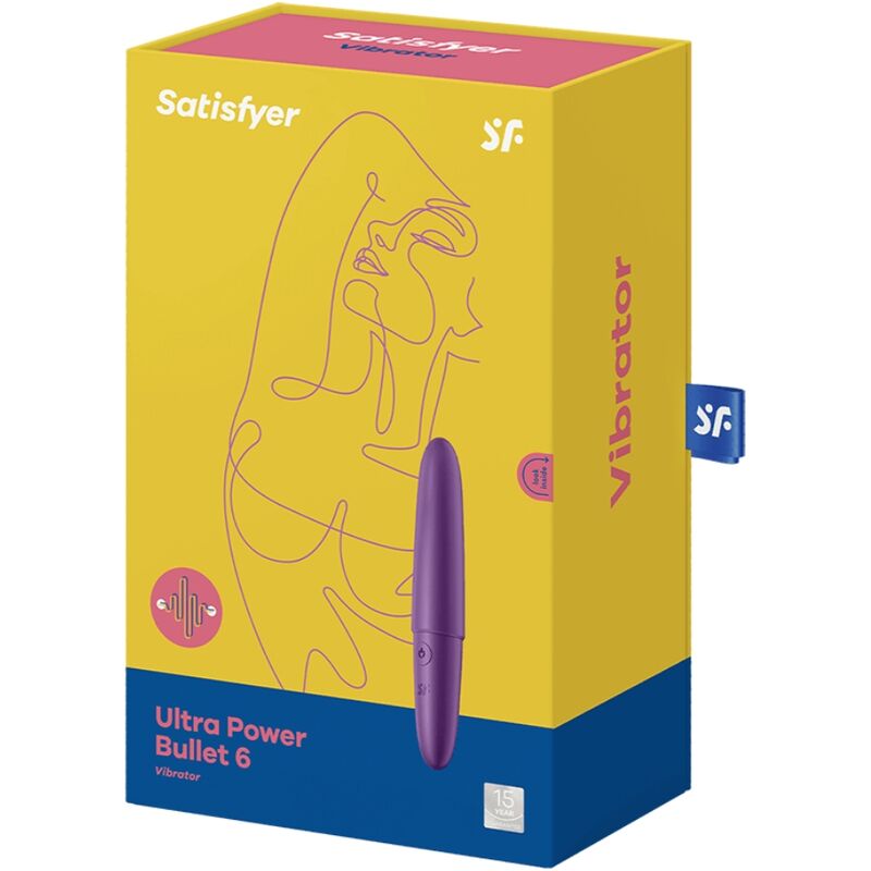 SATISFYER - ULTRA POWER BULLET 6 VIBRANTE VIOLA