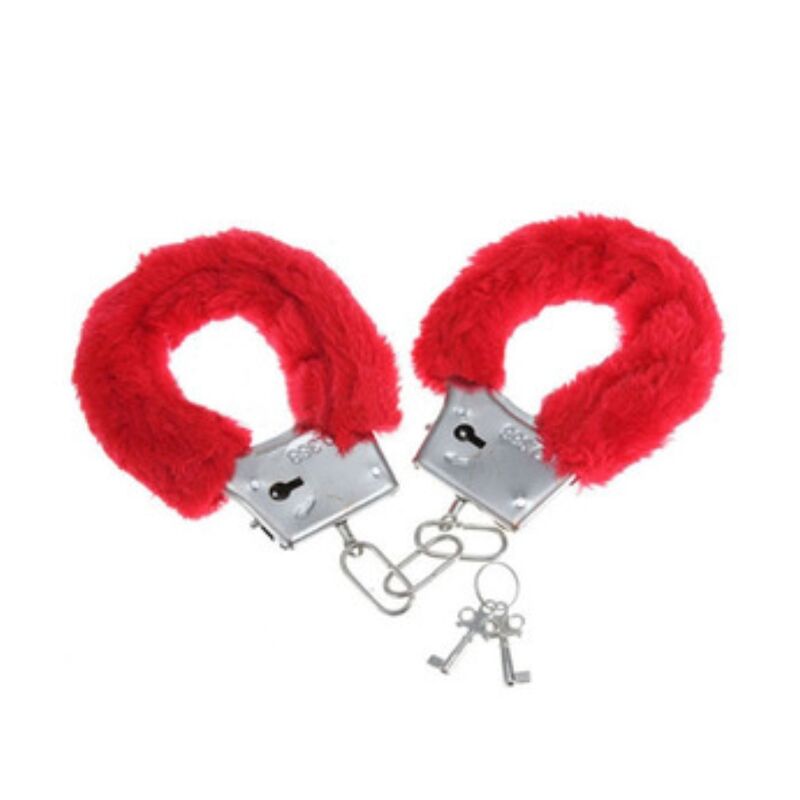 SPICY DEVIL - MANETTE IN METALLO CON FODERATURA ROSSA