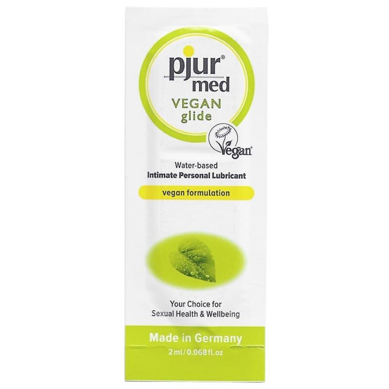 PJUR - MED VEGAN GLIDE LUBRIFICANTE A BASE D'ACQUA 2 ML