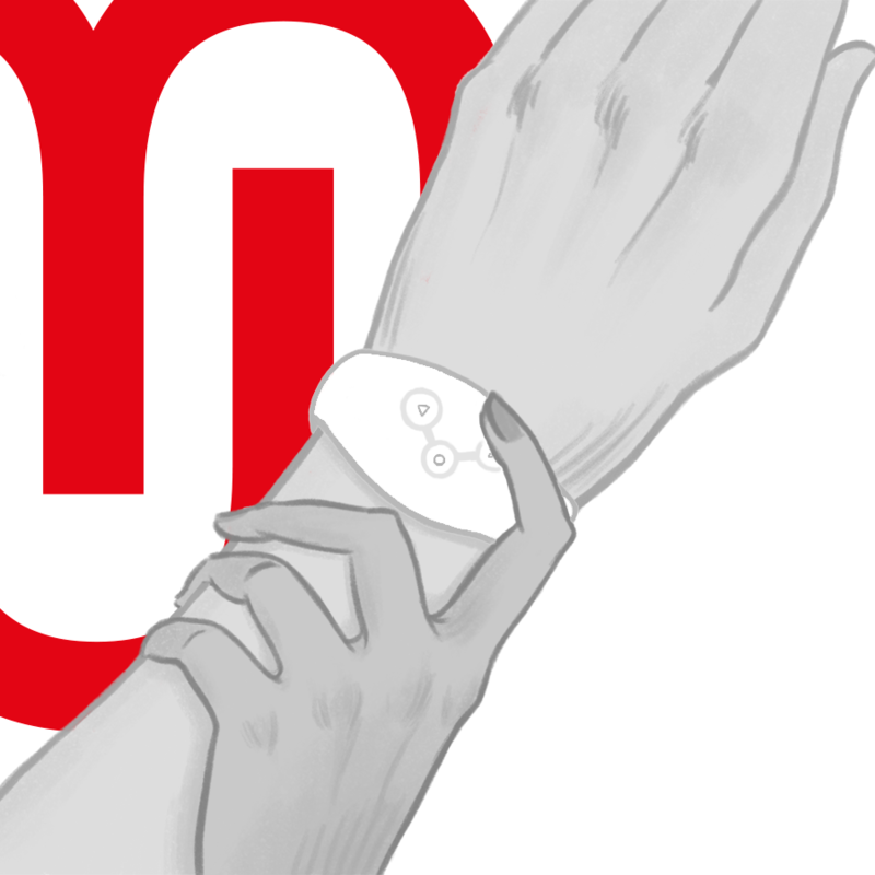 WATCHME - OROLOGIO CON TELECOMANDO E TECNOLOGIA WIRELESS NÍVEO