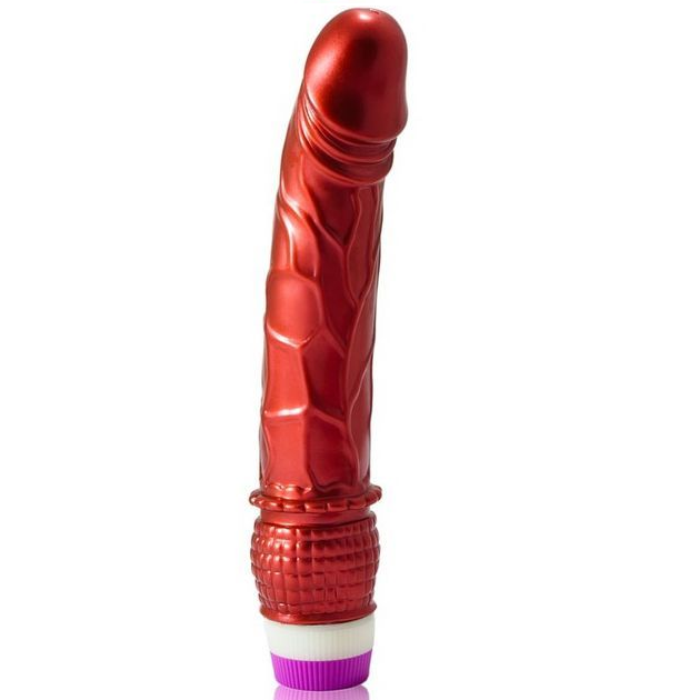DANCE - VIBRATORE ROSSO REALISTICO 23 CM