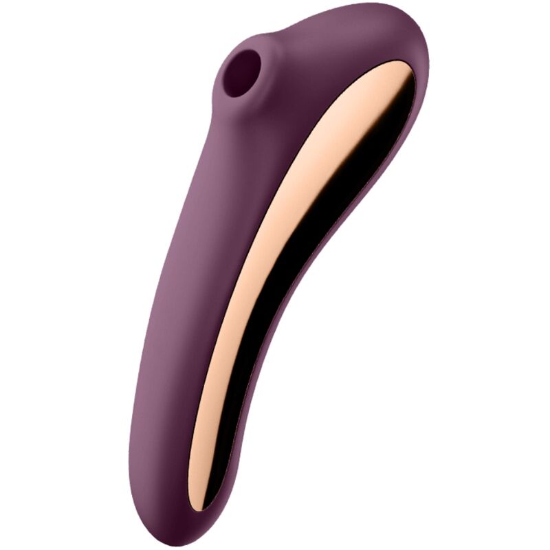 SATISFYER - STIMOLATORE CLITORIDEO DUAL KISS VIOLA