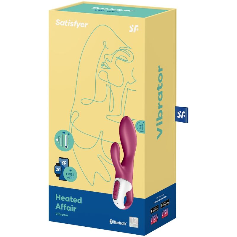 SATISFYER - VIBRATORE PER PUNTO G HEATED AFFAIR