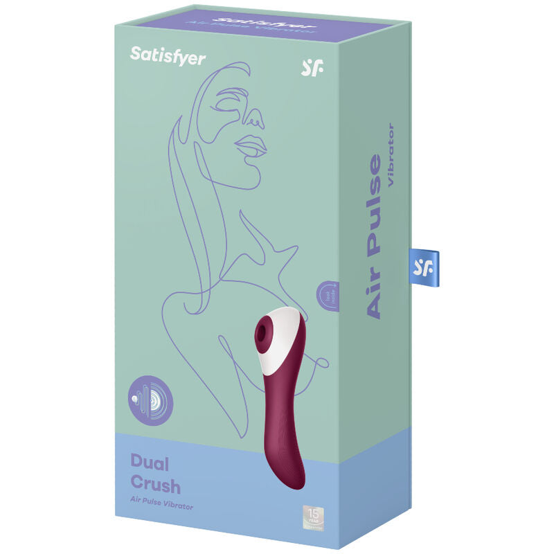 SATISFYER - STIMOLATORE E VIBRATORE DUAL CRUSH