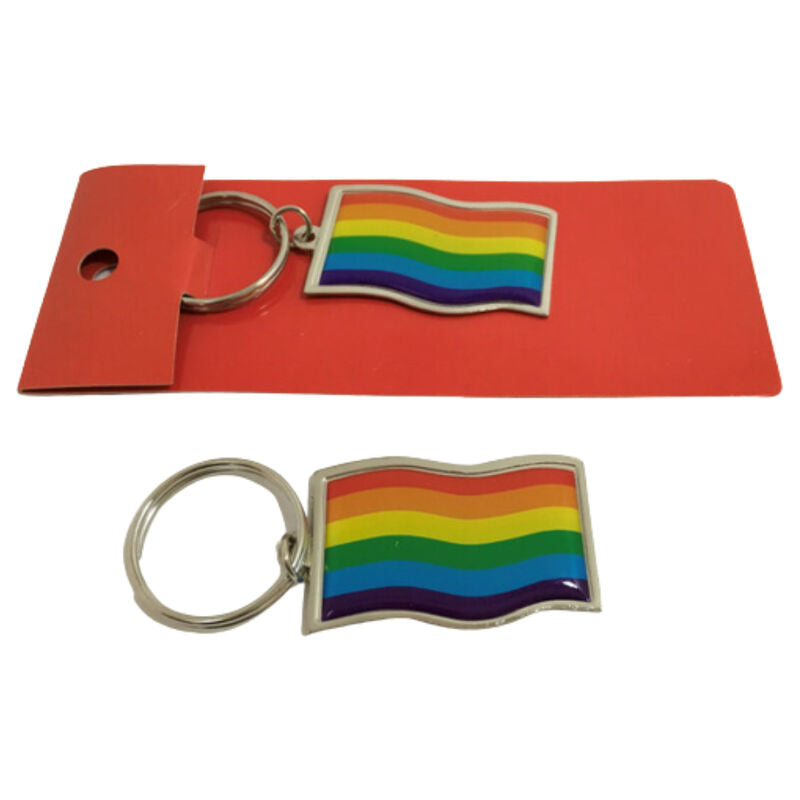 PORTACHIAVI CON BANDIERA LGBT PRIDE