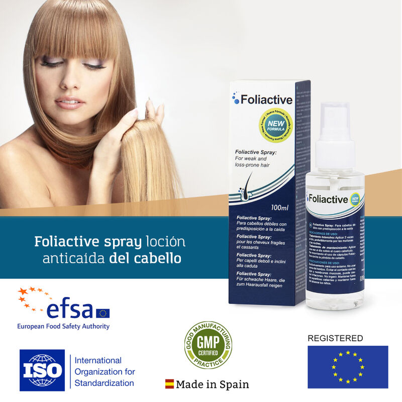 500 COSMETICS - SPRAY FOLIACTIVE PER PREVENIRE LA CADUTA E LA CRESCITA DEI CAPELLI