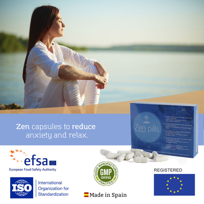 500 COSMETICI - ZEN PILLS CAPSULE RILASSAMENTO E RIDUZIONE DELL'ANSIA