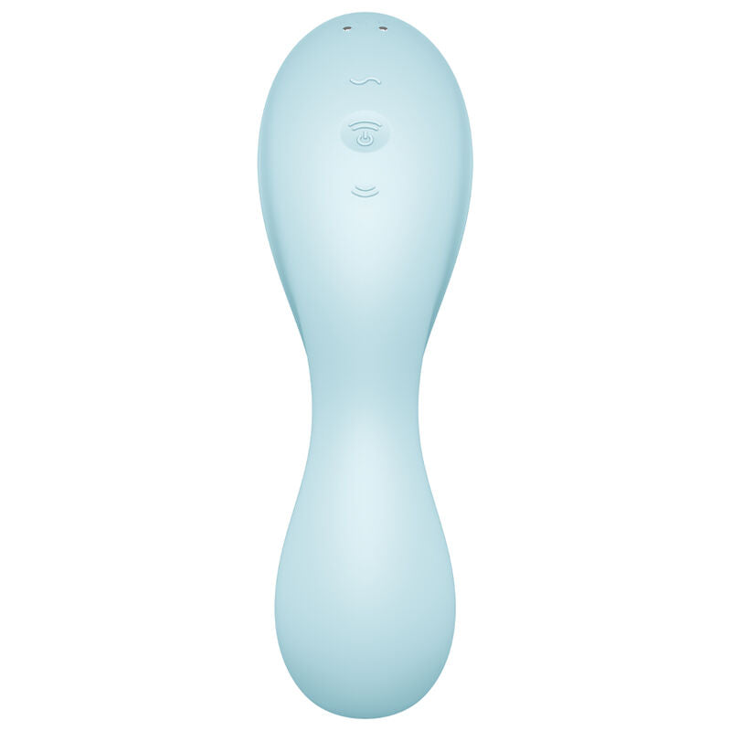 SATISFYER - CURVY TRINITY 5 STIMOLATORE E VIBRATORE APP BLU