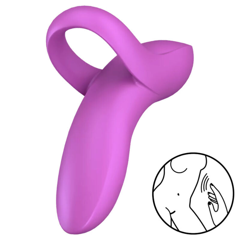 SATISFYER - DITALE VIBRANTE ROSA BOLD LOVER