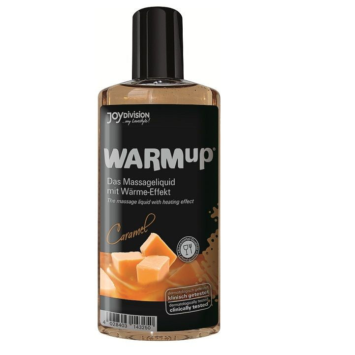 JOYDIVISION WARMUP - OLIO PER MASSAGGI EFFETTO CALORE CARAMELLO 150ML