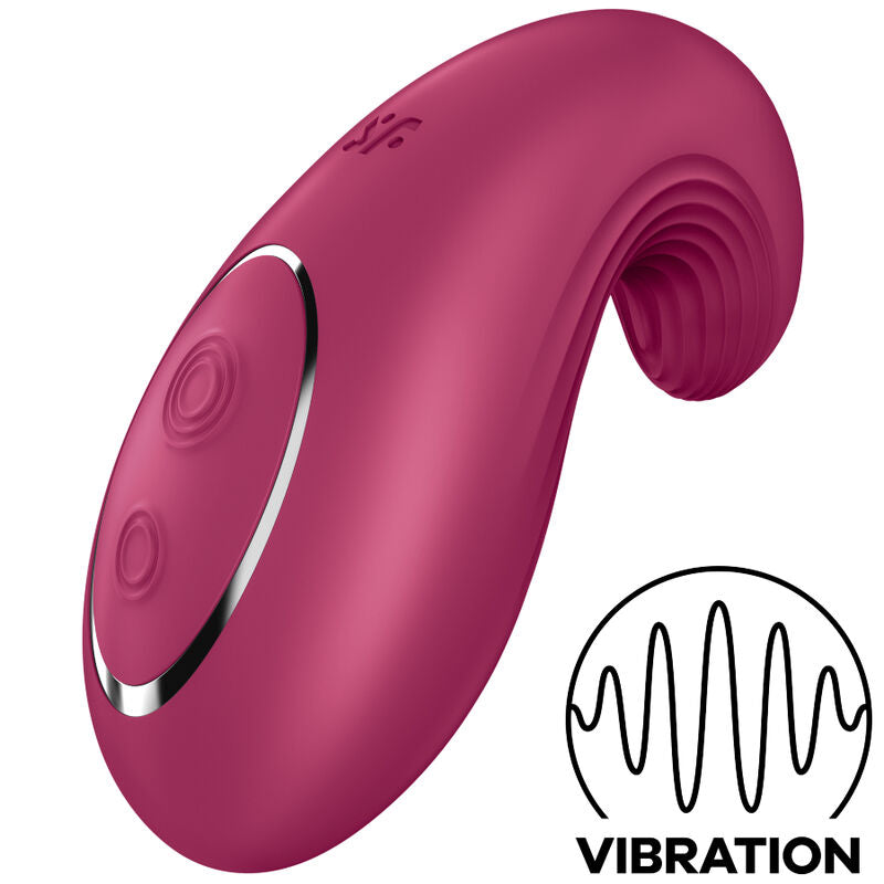SATISFYER - VIBRATORE ROSSO DA APPOGGIO PER IMMERSIONE DELIZIA