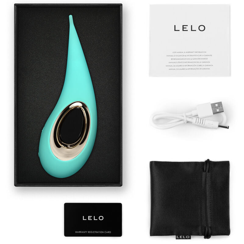 LELO - STIMOLATORE CLITORIDEO DOT - VERDE ACQUA