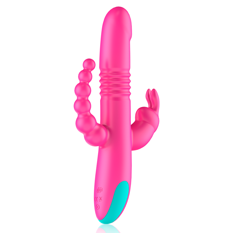 HAPPY LOKY - DONALD TRIPLA STIMOLAZIONE: ANALE, PUNTO G E CLITORIDE COMPATIBILE CON LA TECNOLOGIA WIRELESS WATCHME
