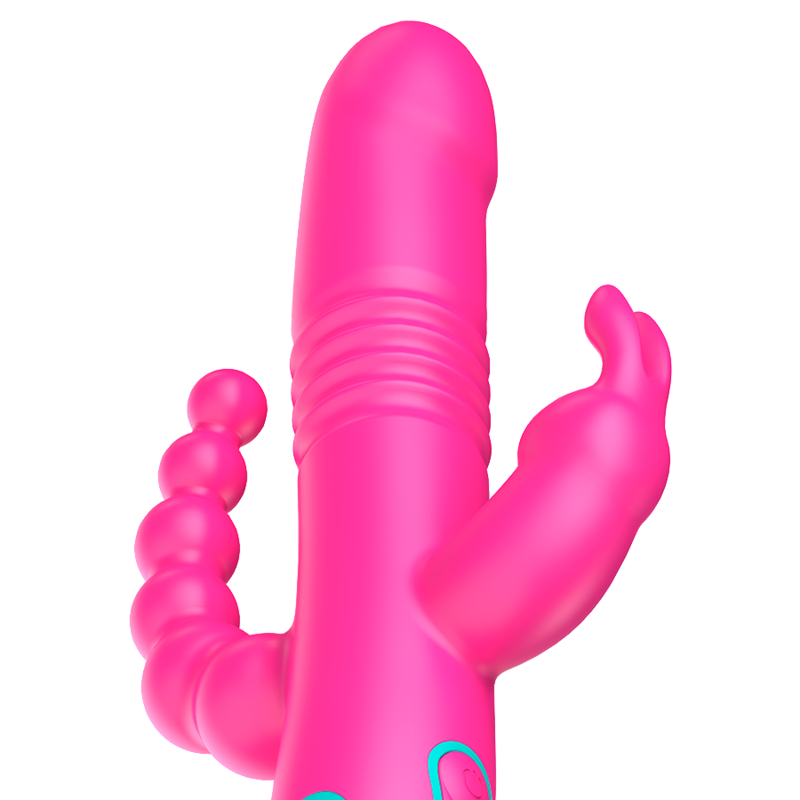 HAPPY LOKY - DONALD TRIPLA STIMOLAZIONE: ANALE, PUNTO G E CLITORIDE COMPATIBILE CON LA TECNOLOGIA WIRELESS WATCHME