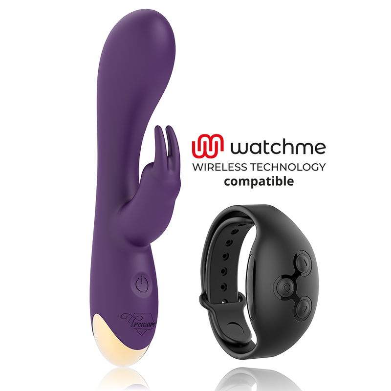 TESORO - VIBRATORE LAURENCE RABBIT COMPATIBILE CON LA TECNOLOGIA WIRELESS WATCHME