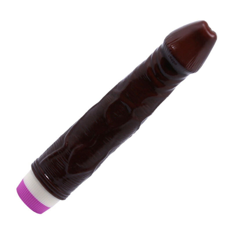 DANCE - VIBRATORE WAVES OF PLEASURE 23 CM MARRONE