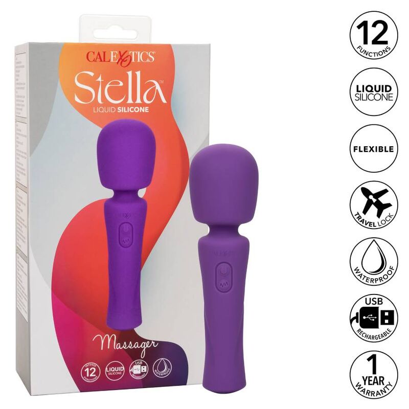 CALEXOTICS - MASSAGGIATORE STELLA VIOLET