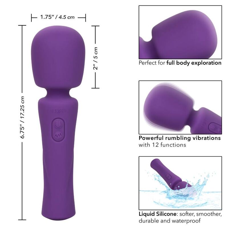 CALEXOTICS - MASSAGGIATORE STELLA VIOLET