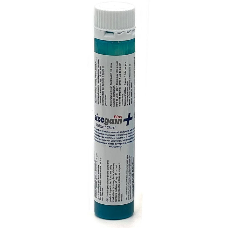500 COSMETICI - SIZEGAIN PLUS INSTANT SHOT MASCHILE INTELLIGENT 5 UNITÀ