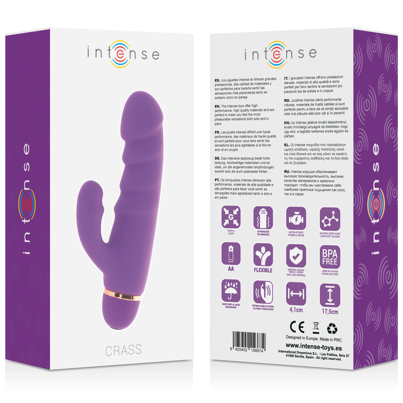 INTENSE - CRASS 20 VELOCITÀ SILICONE LILLA