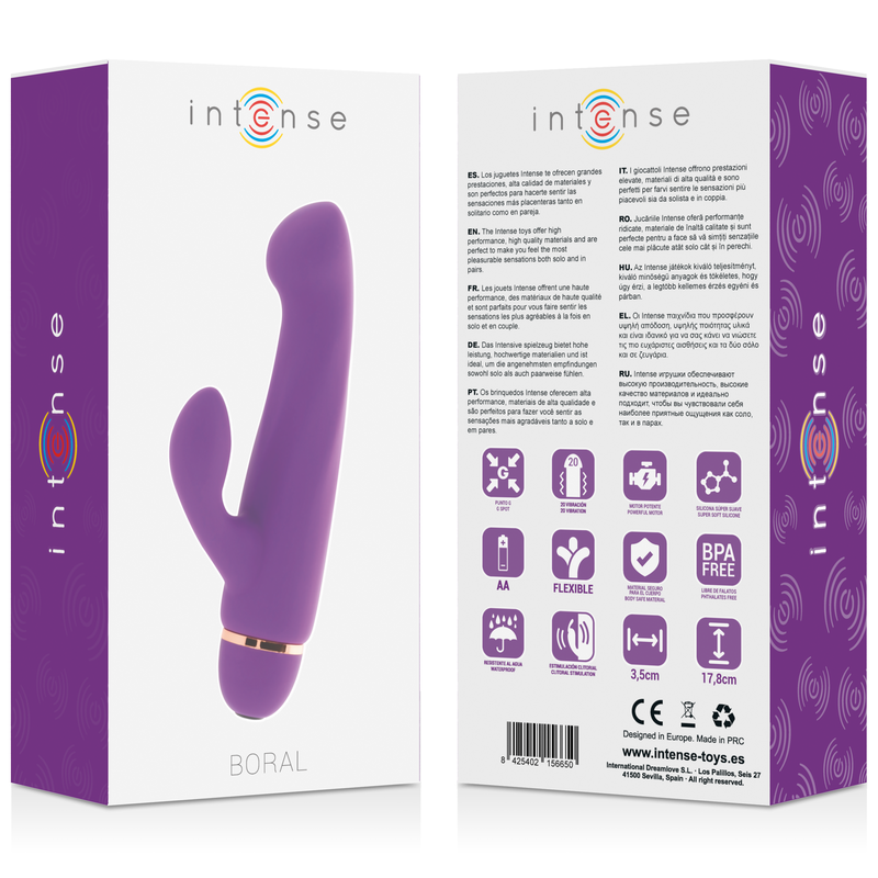 INTENSE - BORAL 20 SPEEDS SILICONE LILLA