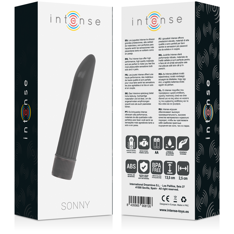 INTENSO - VIBRATORE SONNY BLACK