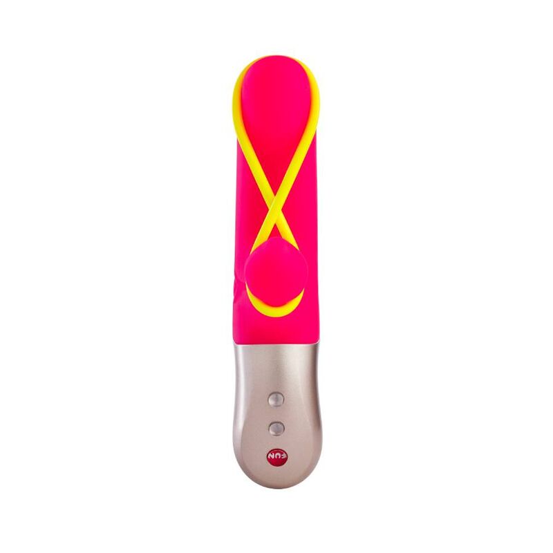 FUN FACTORY - AMORINO MINI VIBRATORE ROSA E GIALLO NEON