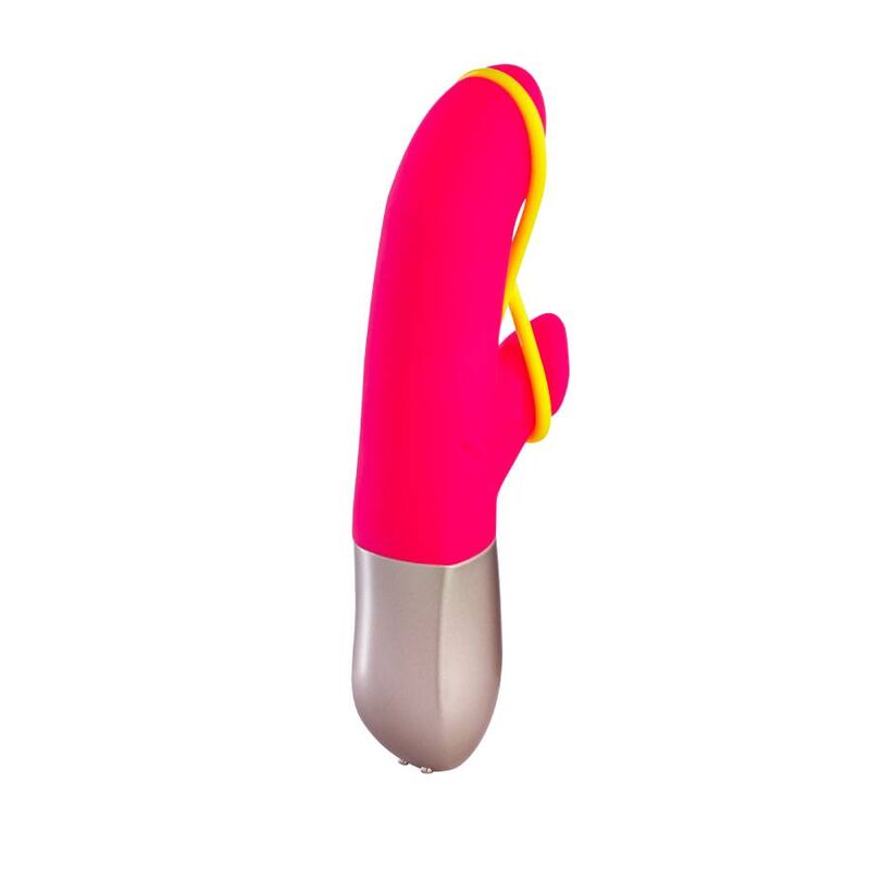FUN FACTORY - AMORINO MINI VIBRATORE ROSA E GIALLO NEON