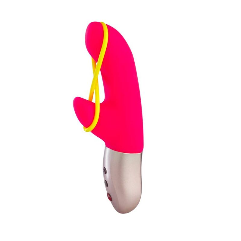 FUN FACTORY - AMORINO MINI VIBRATORE ROSA E GIALLO NEON