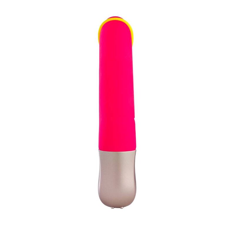 FUN FACTORY - AMORINO MINI VIBRATORE ROSA E GIALLO NEON