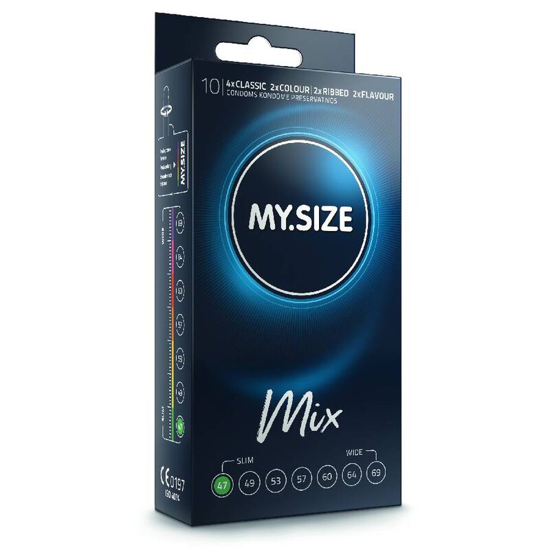 MY SIZE - PRESERVATIVI MISTI 47 MM 10 UNITÀ