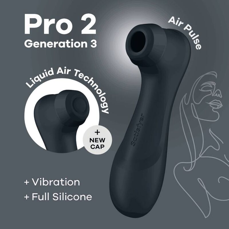 SATISFYER - TECNOLOGIA LIQUID AIR PRO 2 GENERAZIONE 3 LILLA