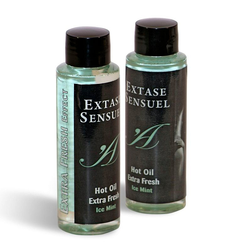 EXTASE SENSUAL - OLIO DA MASSAGGIO EFFETTO GHIACCIO EXTRA FRESCO 100 ML