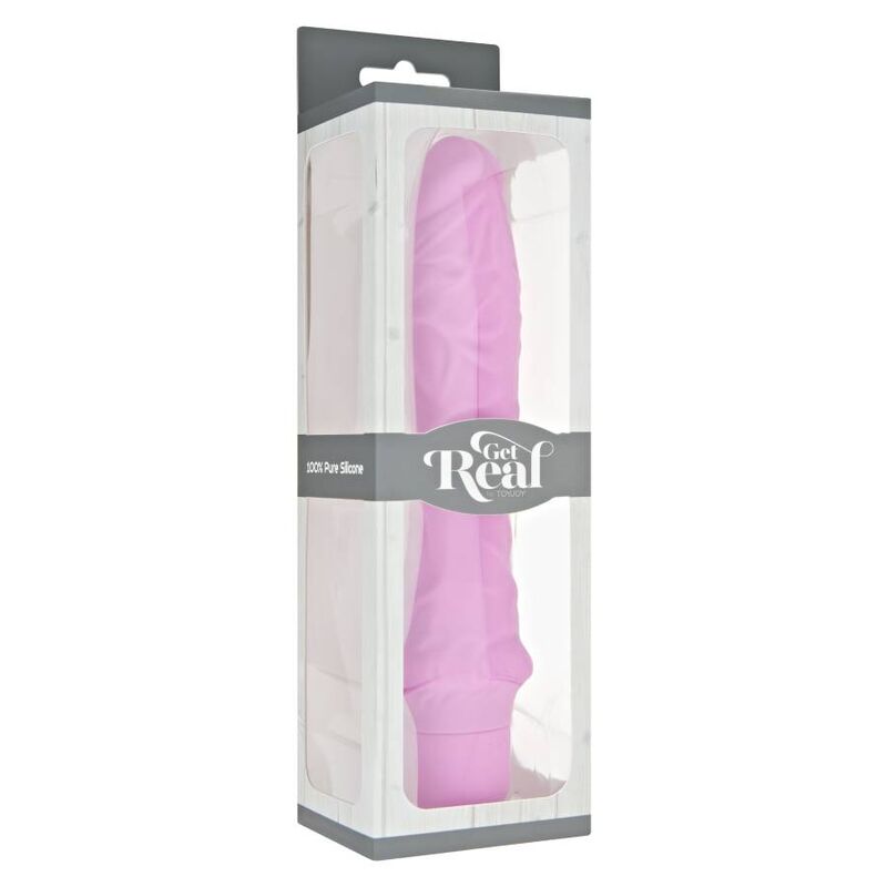 SII REALE - VIBRATORE ROSA CLASSICO GRANDE