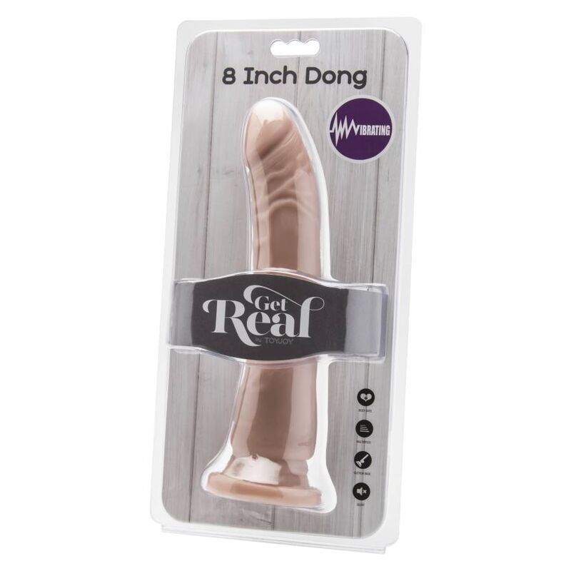 DIVENTA REALE - DONG 20,5 CM VIBRANTE NATURALE