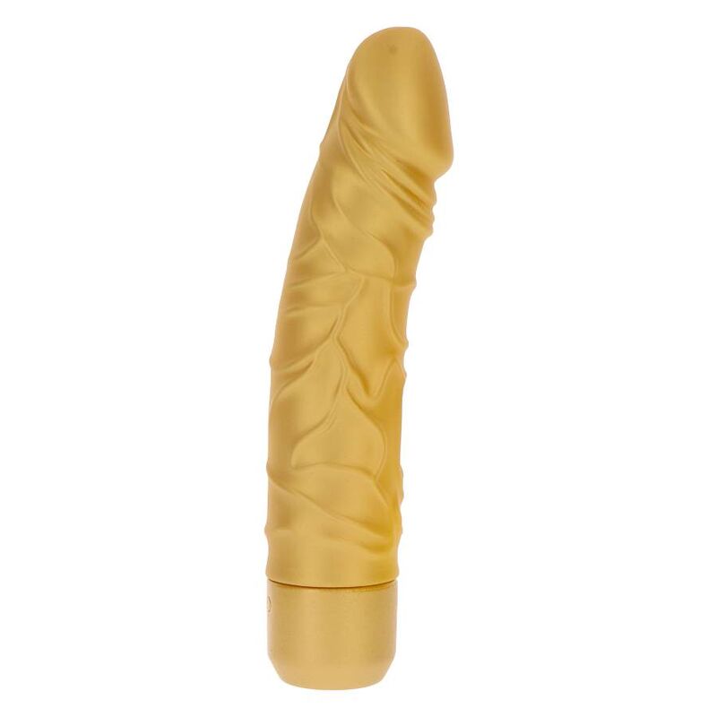 SII REALE - VIBRATORE DORATO ORIGINALE GOLD DICKER