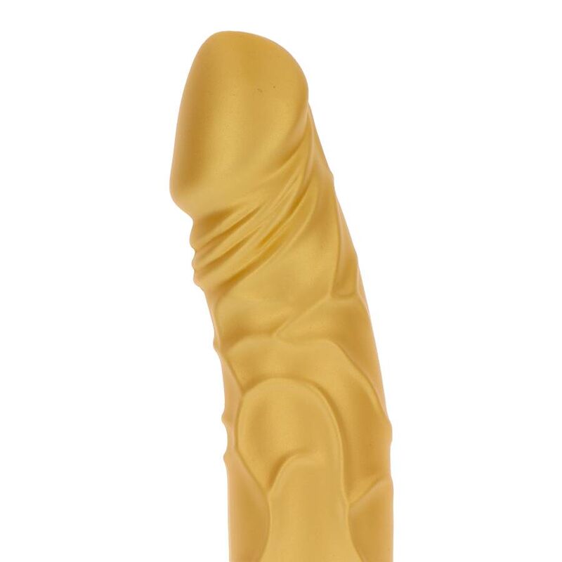 SII REALE - VIBRATORE DORATO ORIGINALE GOLD DICKER
