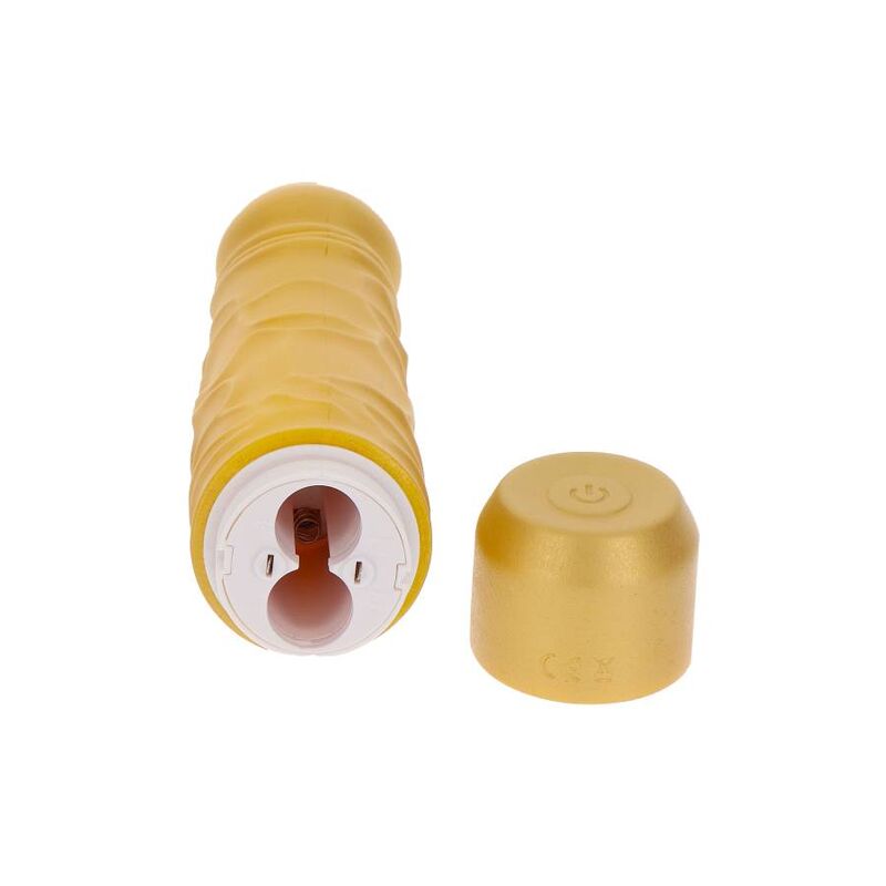 SII REALE - VIBRATORE DORATO ORIGINALE GOLD DICKER